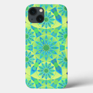 Mandala-Muster, türkis, blau, liengrün Case-Mate iPhone Hülle