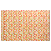 Mandala-Muster, Ziegelrot, Rost, Gold Stoff (Yard (91,4 cm))