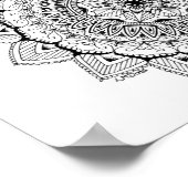Mandala N°1 Poster (Ecke)
