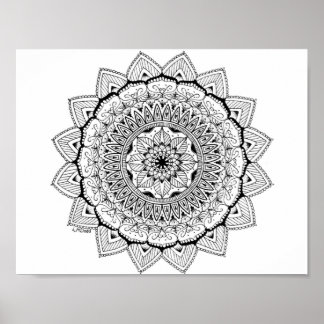 Mandala N°1 Poster