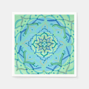 Mandala Napkins Serviette