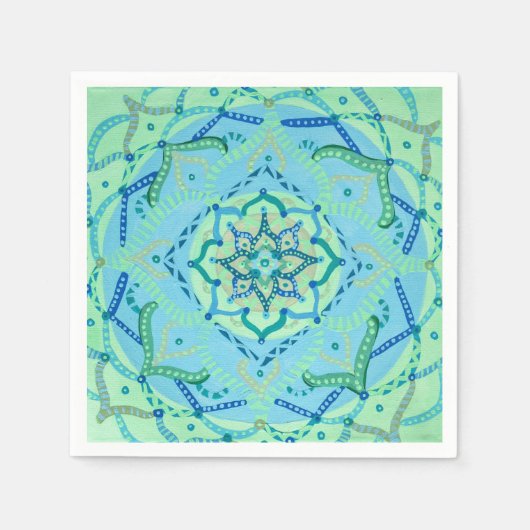Mandala Napkins Serviette (Vorderseite)