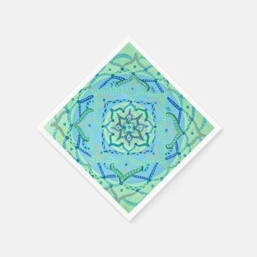 Mandala Napkins Serviette (Ecke)