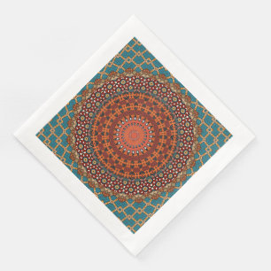 Mandala Napkins Serviette