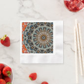 Mandala Napkins Serviette (Beispiel)