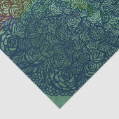 Mandala Nature Floral Blume Mandalase Seidenpapier (Ausschnitt)