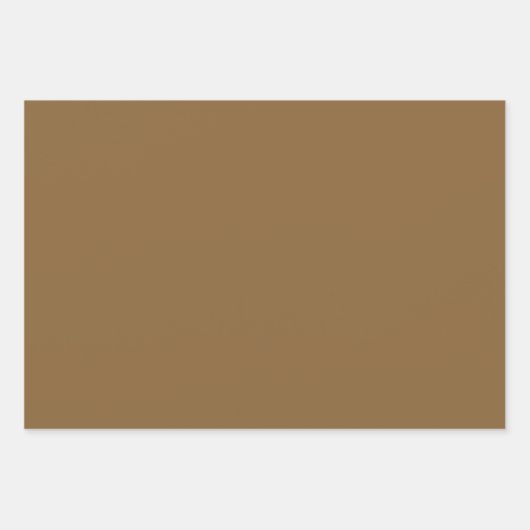 Mandala Navy und Gold Square Geschenkpapier Set (Vorderseite 3)