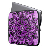 Mandala-Neopren-Laptop-Hülse 15 Zoll Laptopschutzhülle (Vorderseite Links)