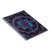 Mandala Night Blume Notizblock (Rechte Seite)