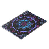 Mandala Night Blume Notizblock (Linke Seite)