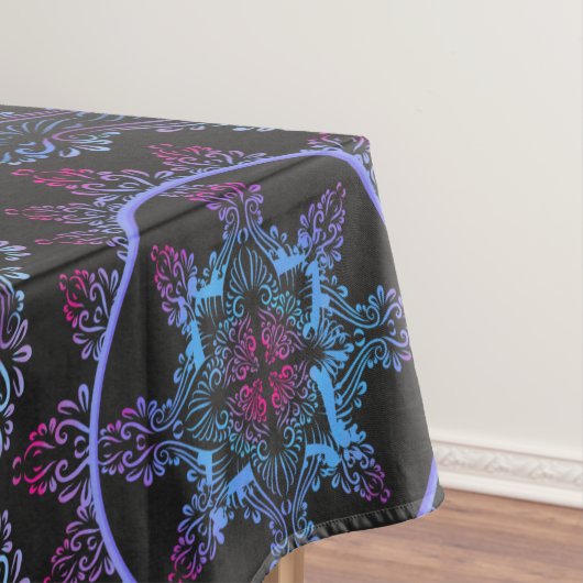 Mandala Night Blume Tischdecke (Beispiel)