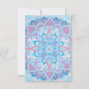Mandala Note Card Dankeskarte