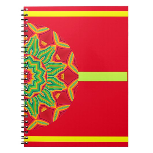Mandala-Notebook Notizblock (Vorderseite)