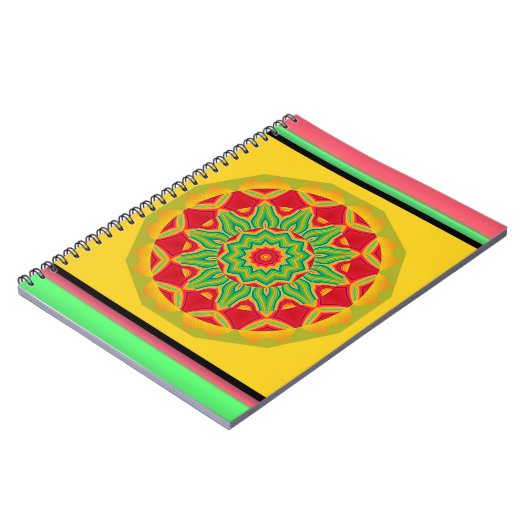 Mandala-Notebook Notizblock (Linke Seite)