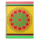 Mandala-Notebook Notizblock (Vorderseite)