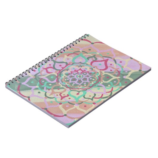 Mandala-Notebook Notizblock (Linke Seite)