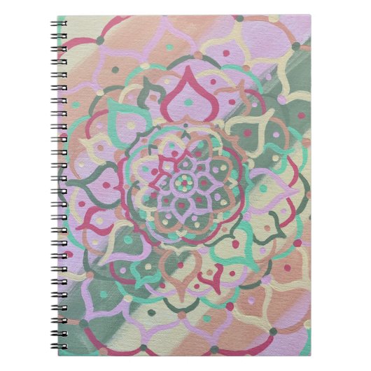 Mandala-Notebook Notizblock (Vorderseite)