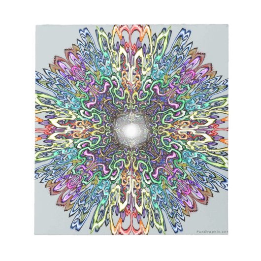 Mandala Notizblock (Vorderseite)