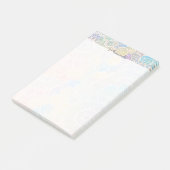 Mandala-Notizen für Wasserfarben Post-it Klebezettel (angewinkelt)