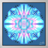 Mandala Nummer Eins Poster (Vorne)