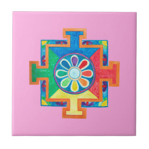 Mandala of Creation Fliese