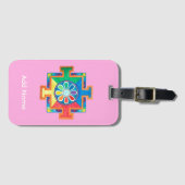 Mandala of Creation Gepäckanhänger (Vorderseite (Horizontal))