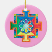 Mandala of Creation Keramik Ornament (Hinten)