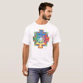Mandala of Creation Watercolor T-Shirt (Vorne ganz)