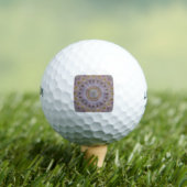 Mandala of Yellow Roses Golfball (Insitu T-Shirt)