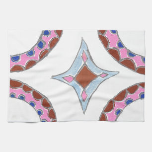 Mandala Ölgemälde Kunst drucken Geschirrtuch