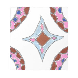 Mandala Ölgemälde Kunst drucken Notizblock