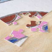 Mandala Ölgemälde Kunst drucken Puzzle (Seite)