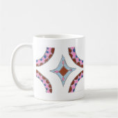 Mandala-Ölgemälde-Kunstprint Kaffeetasse (Links)