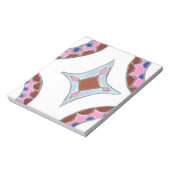 Mandala-Ölgemälde-Kunstprint Notizblock (Rotiert)