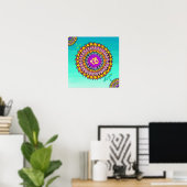 Mandala Om Poster (Heimbüro)