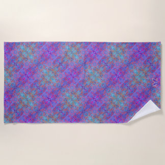 Mandala on Repeat Beach Handtuch