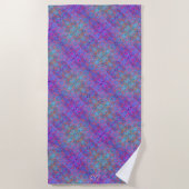 Mandala on Repeat Beach Handtuch (Vorderseite)