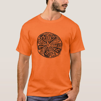 Mandala-Orange T-Shirt