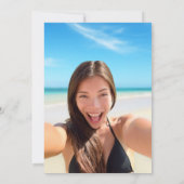 Mandala Ornament & Arabisches Muster Einladung Fot (Rückseite)