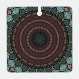 Mandala Ornament Aus Metall