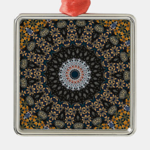Mandala Ornament Aus Metall