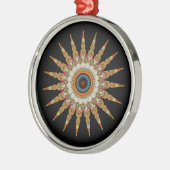 Mandala Ornament Aus Metall (Links)