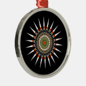 Mandala Ornament Aus Metall (Rechts)