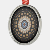 Mandala Ornament Aus Metall (Links)