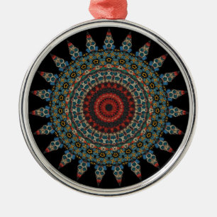 Mandala Ornament Aus Metall