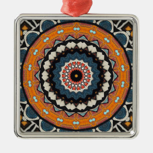 Mandala Ornament Aus Metall