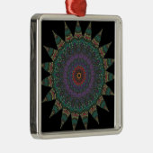 Mandala Ornament Aus Metall (Rechts)