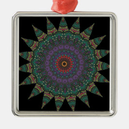 Mandala Ornament Aus Metall