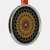 Mandala Ornament Aus Metall (Rechts)