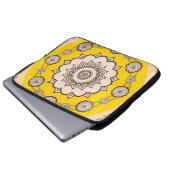 Mandala Ornamental: Ethnic Style Design. Laptopschutzhülle (Vorne Knopf)